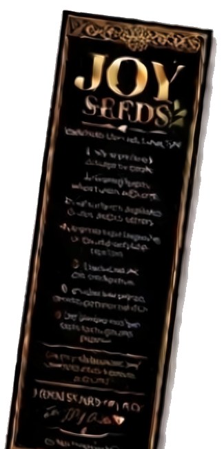 Joy Seeds bookmark